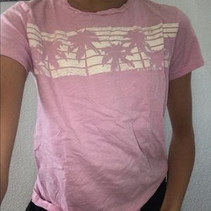 Billabong Pink Graphic Tee